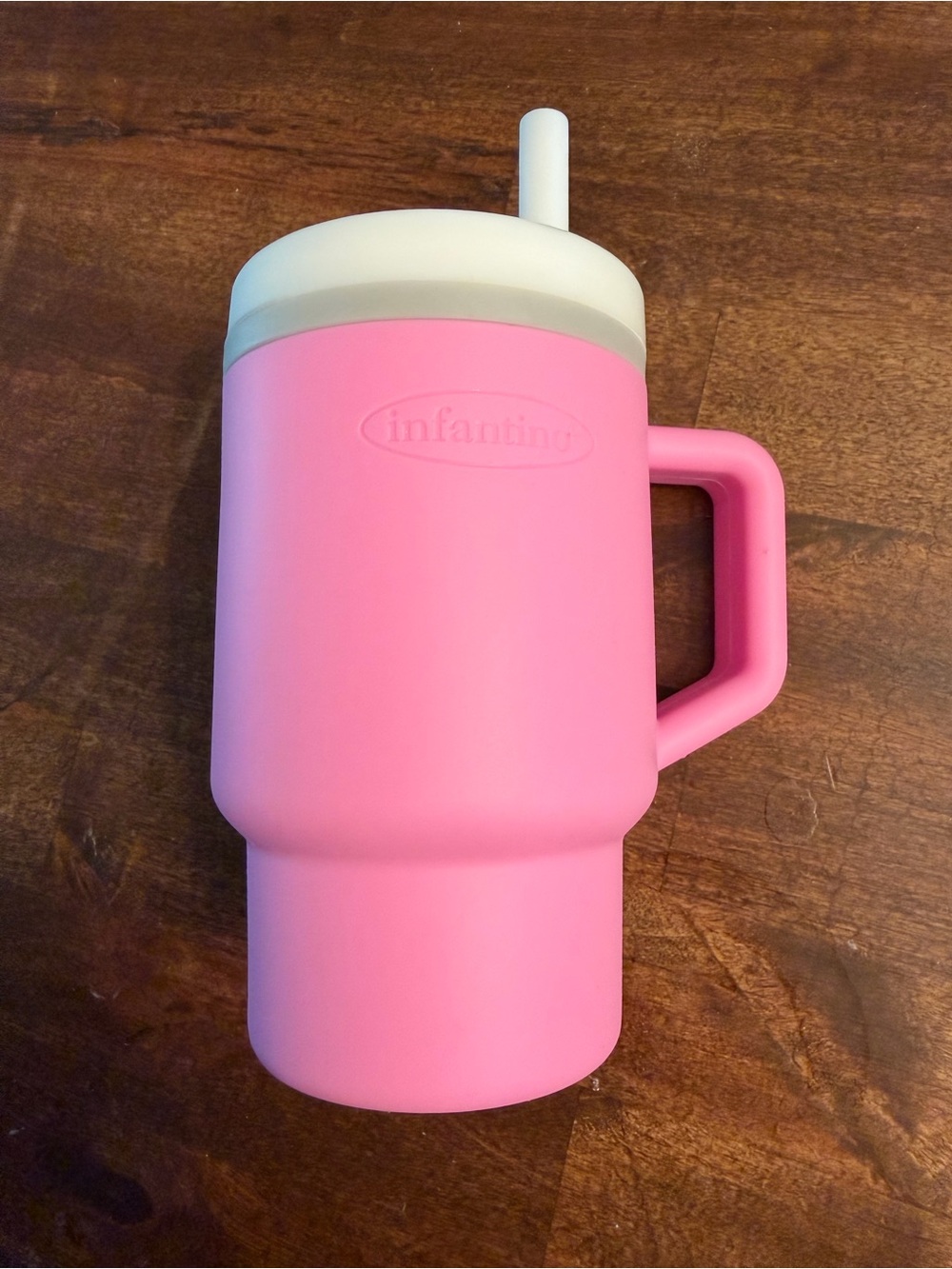☀️3/$10 BUNDLE!!☀️ Infantino My First Tumbler Pink Spill-Proof Straw Cup